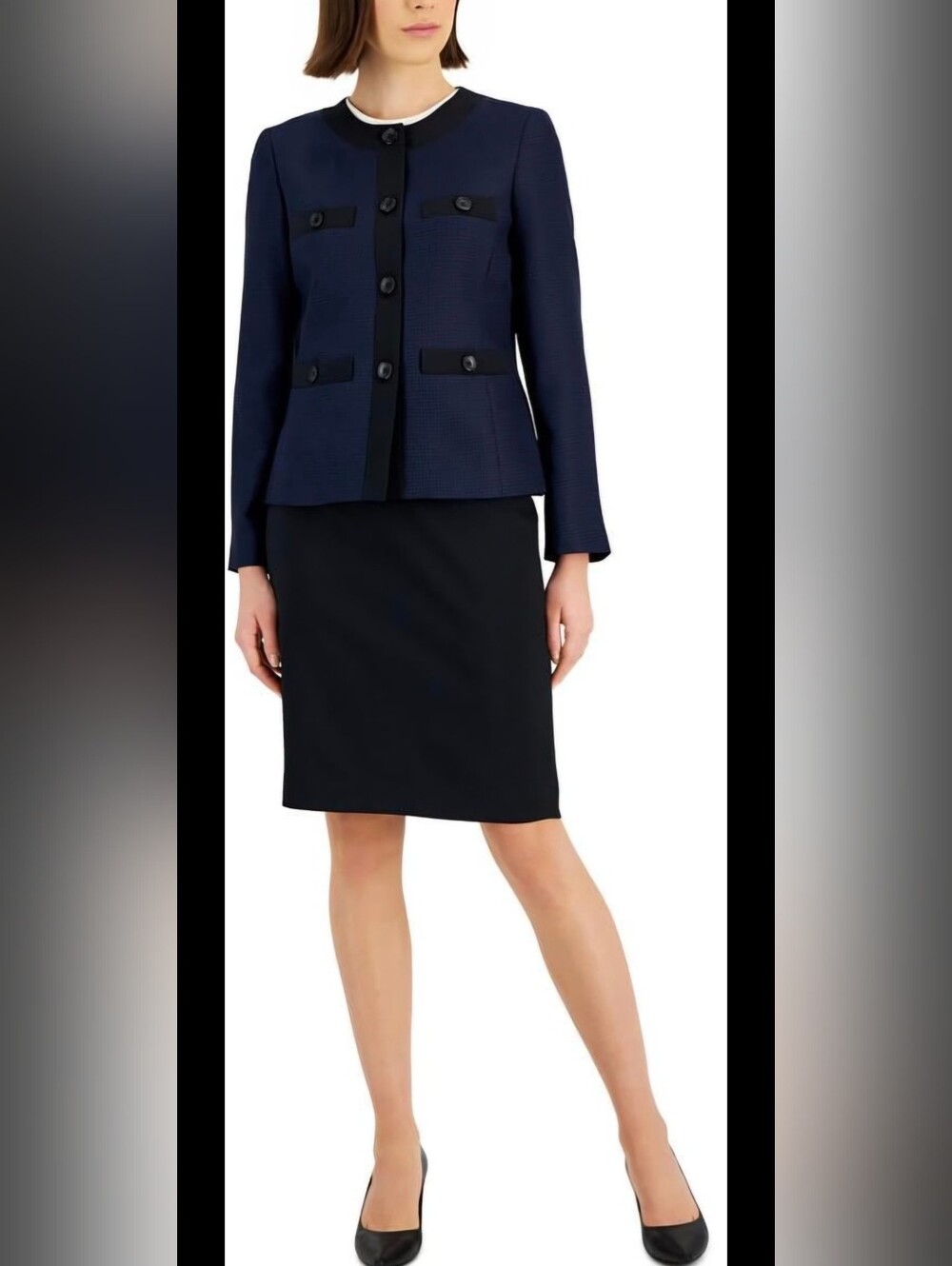 Le Suit Pencil Skirt Suit